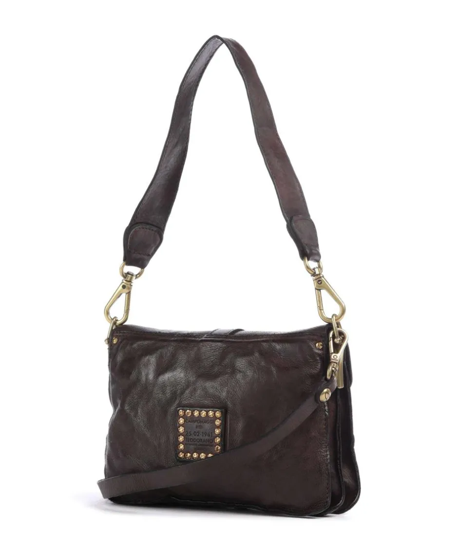 Campomaggi Shoulder Bags|Crossbody Bags-Shoulder bag fine grain cow leather