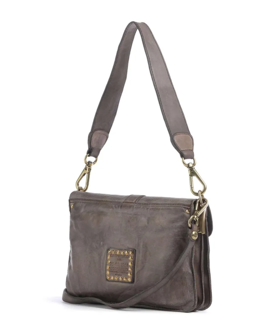 Campomaggi Shoulder Bags|Crossbody Bags-Shoulder bag fine grain cow leather