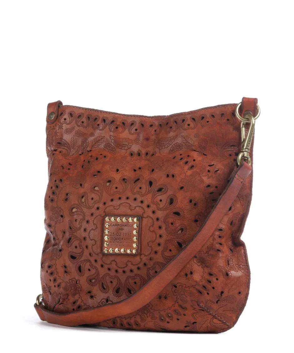 Campomaggi Shoulder Bags-Shoulder bag fine grain cow leather