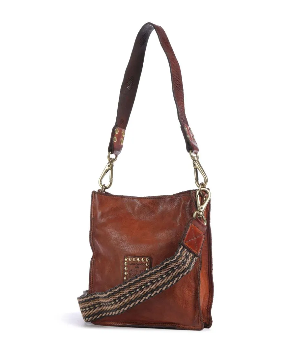 Campomaggi Shoulder Bags|Crossbody Bags-Shoulder bag grained cow leather