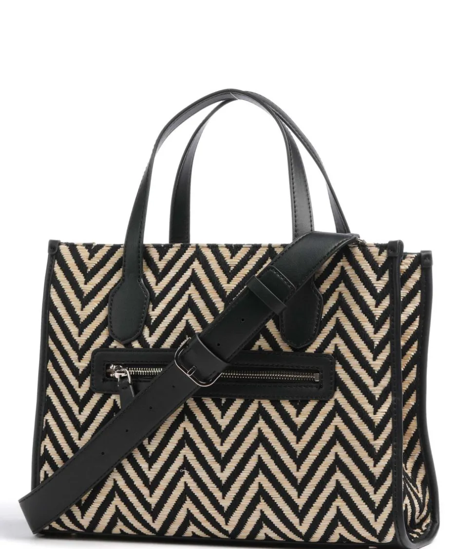 Guess Tote Bags|Handbags-Silvana Handbag fabric
