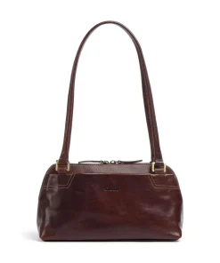 Giudi Shoulder Bags-Single Tracollina Shoulder bag fine grain cow leather