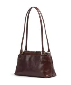 Giudi Shoulder Bags-Single Tracollina Shoulder bag fine grain cow leather