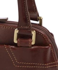Giudi Shoulder Bags-Single Tracollina Shoulder bag fine grain cow leather