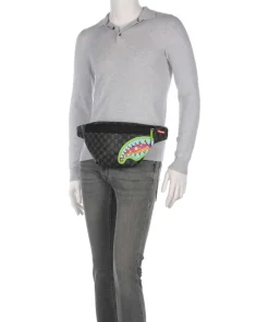 Sprayground Fanny Packs|Crossbody Bags-Slime Takeover Fanny pack soft synthetic