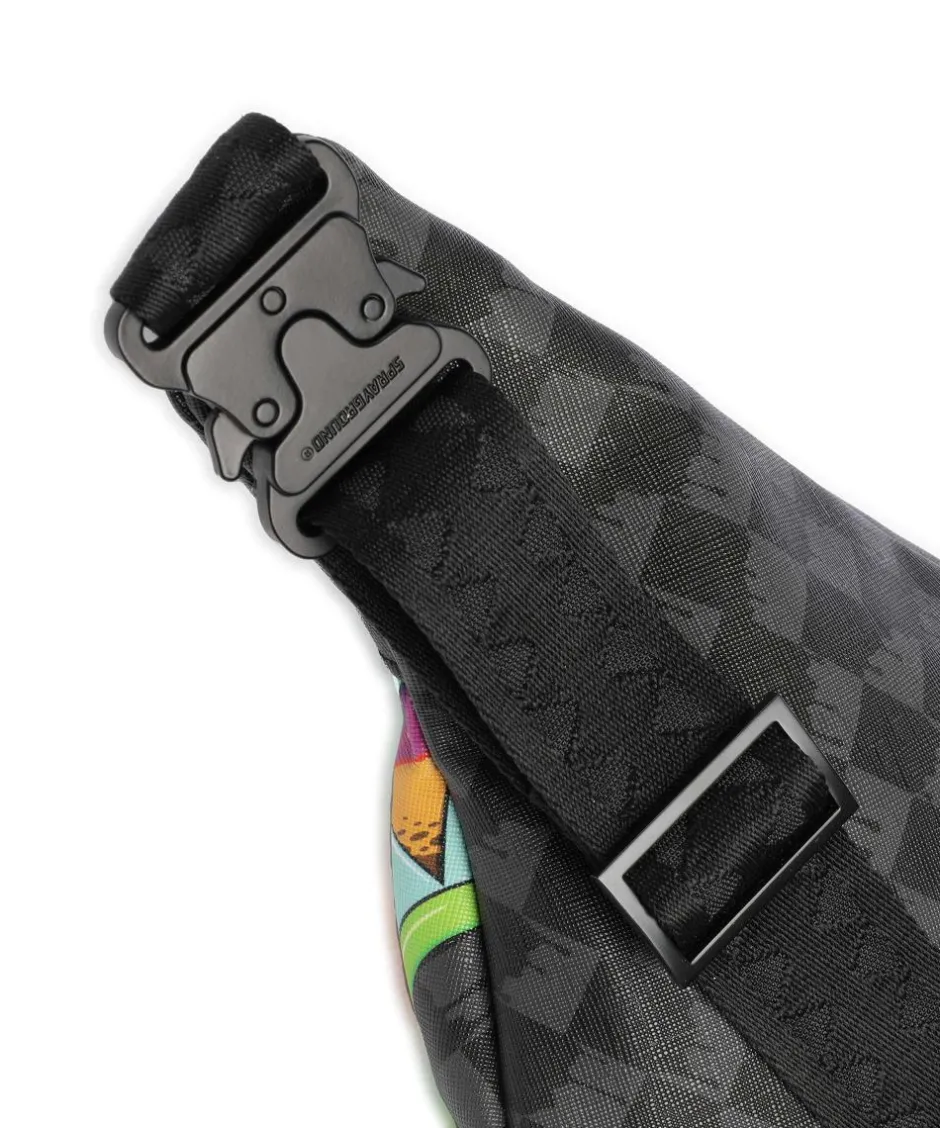 Sprayground Fanny Packs|Crossbody Bags-Slime Takeover Fanny pack soft synthetic