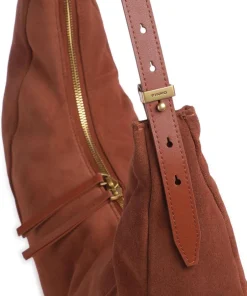 Pinko Shoulder Bags|Hobo Bags-Slouchy Big Hobo bag brushed calfskin
