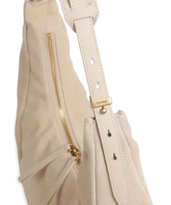 Pinko Shoulder Bags|Hobo Bags-Slouchy Big Hobo bag brushed calfskin