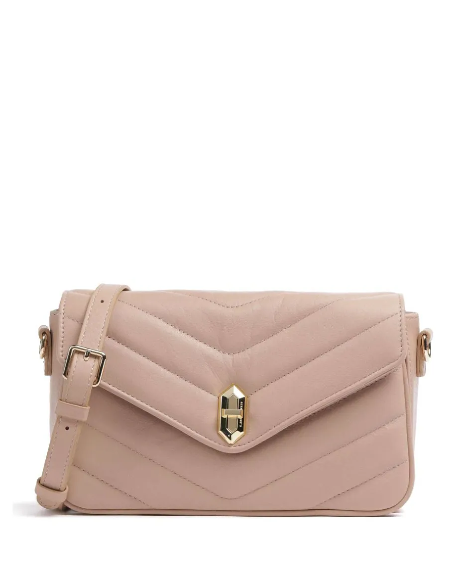 Lancaster Crossbody Bags-Soft Matelassé Crossbody bag soft cow leather