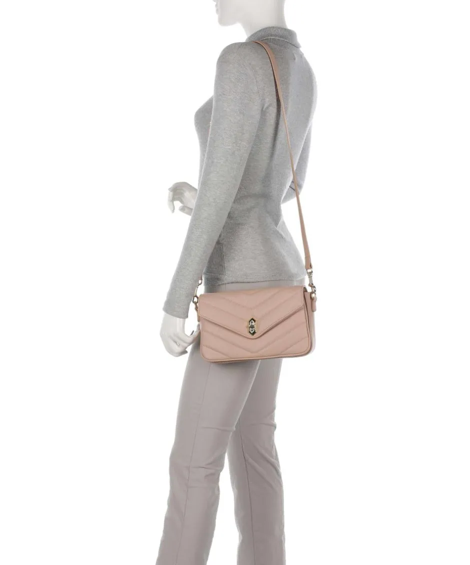 Lancaster Crossbody Bags-Soft Matelassé Crossbody bag soft cow leather