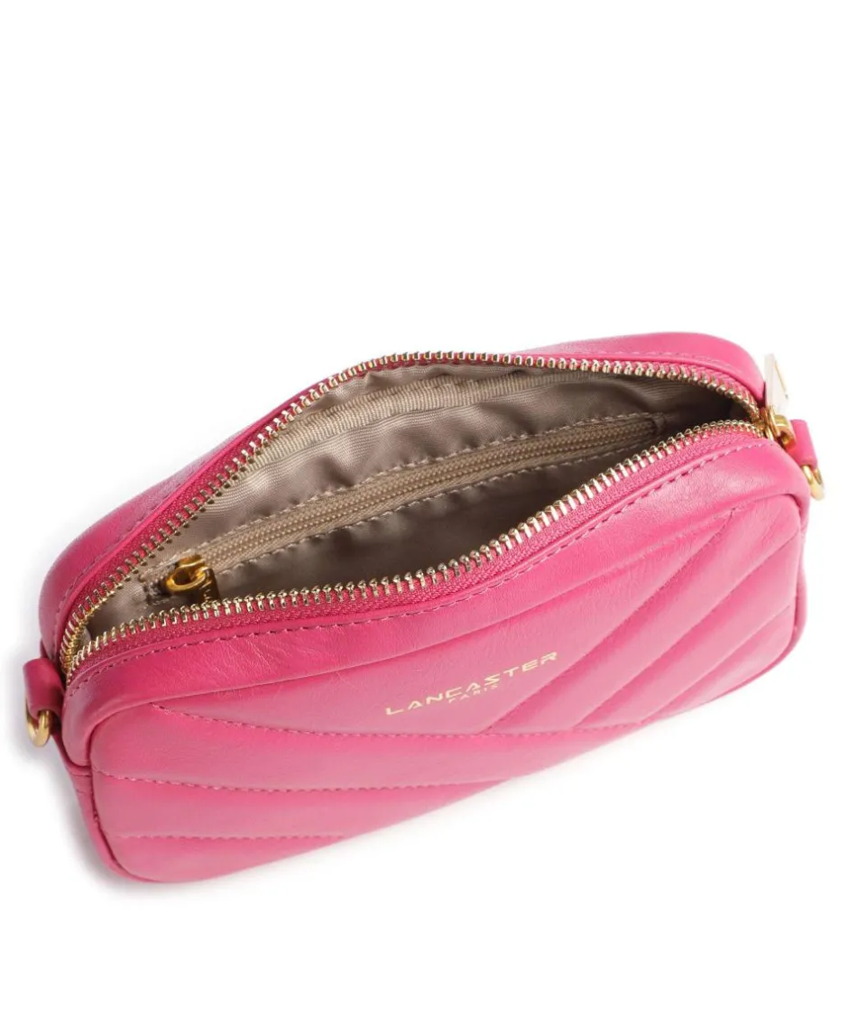 Lancaster Crossbody Bags-Soft Matelassé Crossbody bag soft cow leather