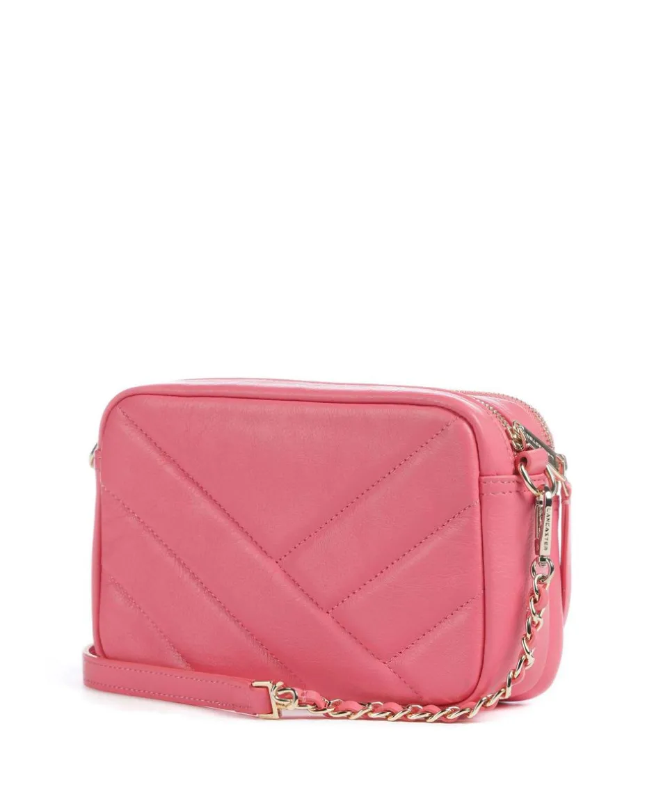 Lancaster Crossbody Bags-Soft Matelassé Crossbody bag soft cow leather