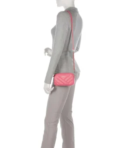 Lancaster Crossbody Bags-Soft Matelassé Crossbody bag soft cow leather
