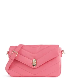 Lancaster Crossbody Bags-Soft Matelassé Crossbody bag soft cow leather