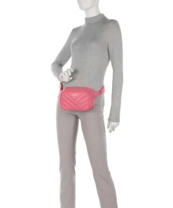Lancaster Fanny Packs|Crossbody Bags-Soft Matelassé Fanny pack soft cow leather