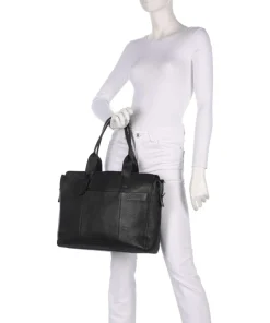 Burkely Business- & Laptop Bags-Soft Skylar Briefcase 15″ fine grain leather