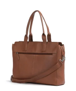 Burkely Business- & Laptop Bags-Soft Skylar Briefcase 15″ fine grain leather