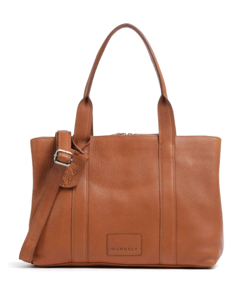 Burkely Business- & Laptop Bags-Soft Skylar Briefcase 13″ grained leather