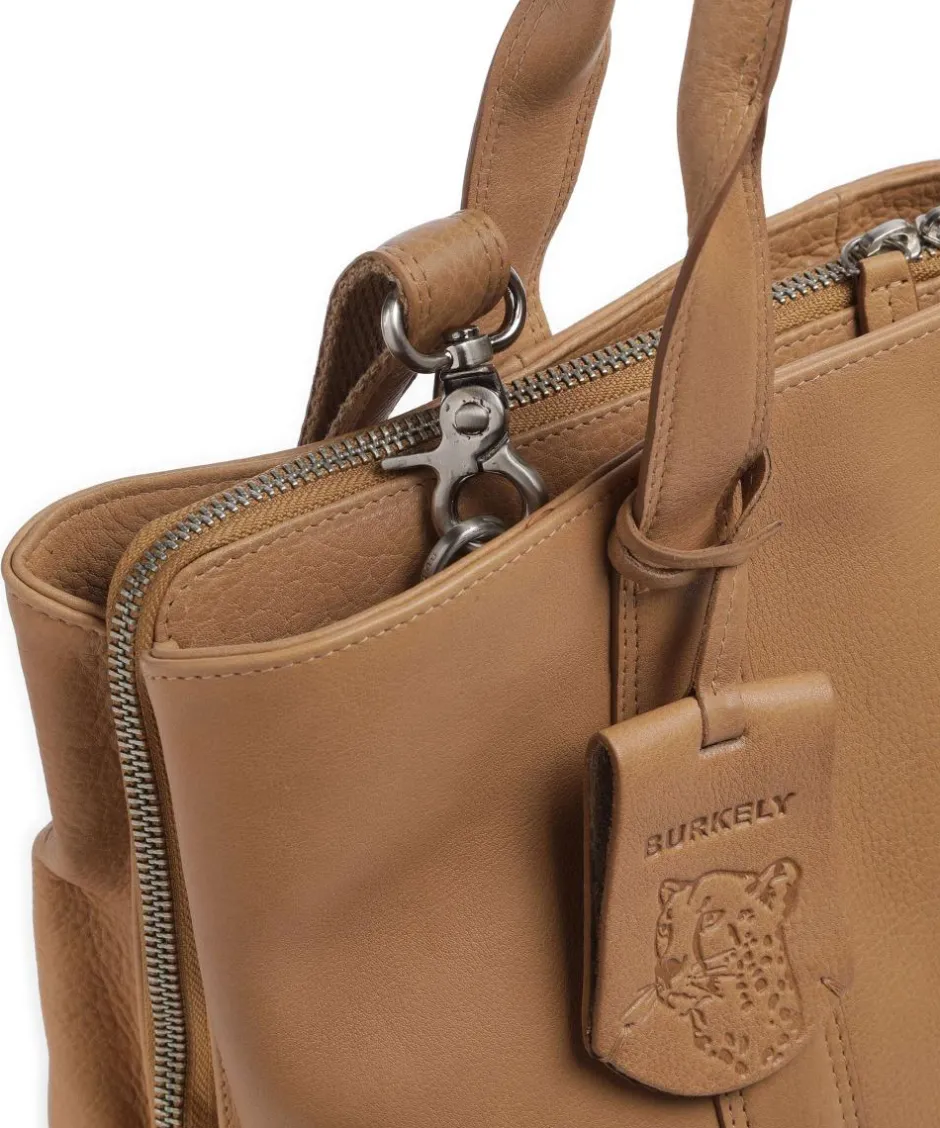 Burkely Business- & Laptop Bags-Soft Skylar Briefcase 13″ grained leather