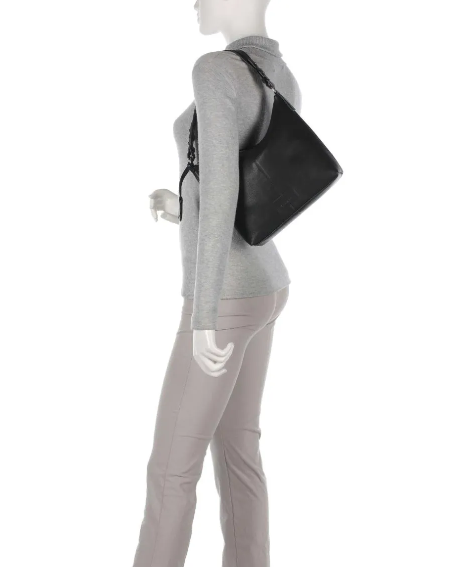 Burkely Shoulder Bags|Hobo Bags-Soft Skylar Hobo bag grained leather
