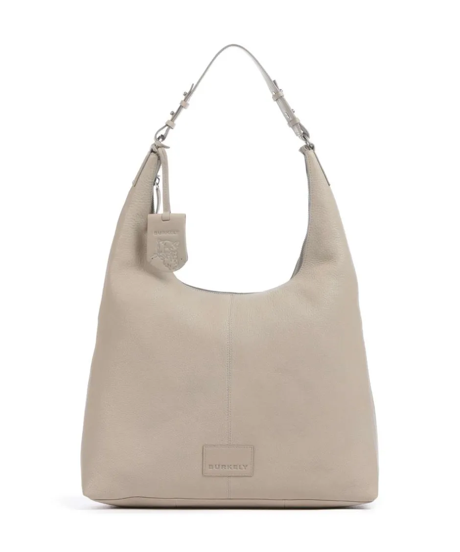 Burkely Shoulder Bags|Hobo Bags-Soft Skylar Hobo bag grained leather