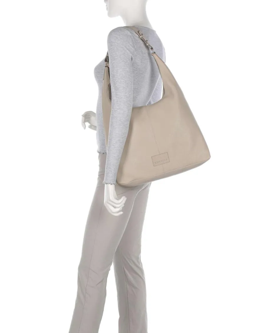 Burkely Shoulder Bags|Hobo Bags-Soft Skylar Hobo bag grained leather