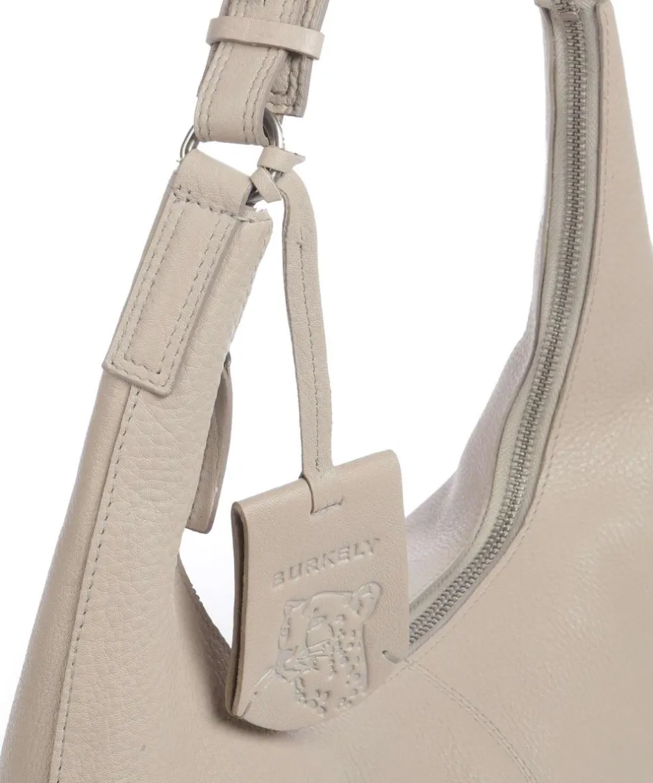 Burkely Shoulder Bags|Hobo Bags-Soft Skylar Hobo bag grained leather