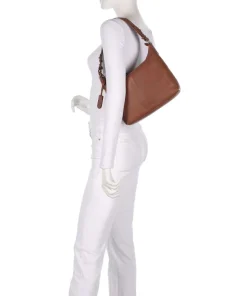 Burkely Shoulder Bags|Hobo Bags-Soft Skylar Hobo bag grained leather