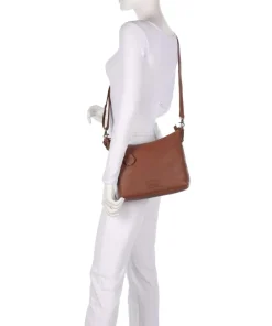 Burkely Shoulder Bags|Hobo Bags-Soft Skylar Hobo bag grained leather