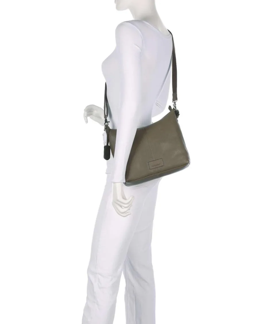 Burkely Shoulder Bags|Hobo Bags-Soft Skylar Hobo bag grained leather