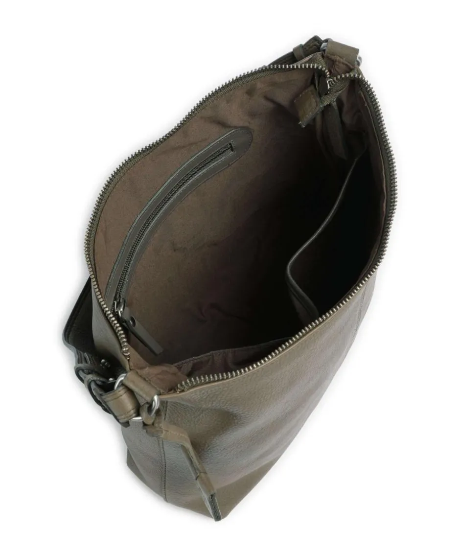 Burkely Shoulder Bags|Hobo Bags-Soft Skylar Hobo bag grained leather