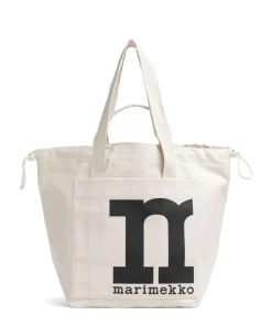 Marimekko Tote Bags|Handbags-Solid Mono City Tote bag canvas