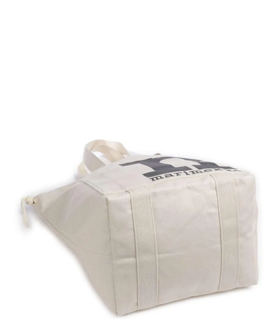 Marimekko Tote Bags|Handbags-Solid Mono City Tote bag canvas