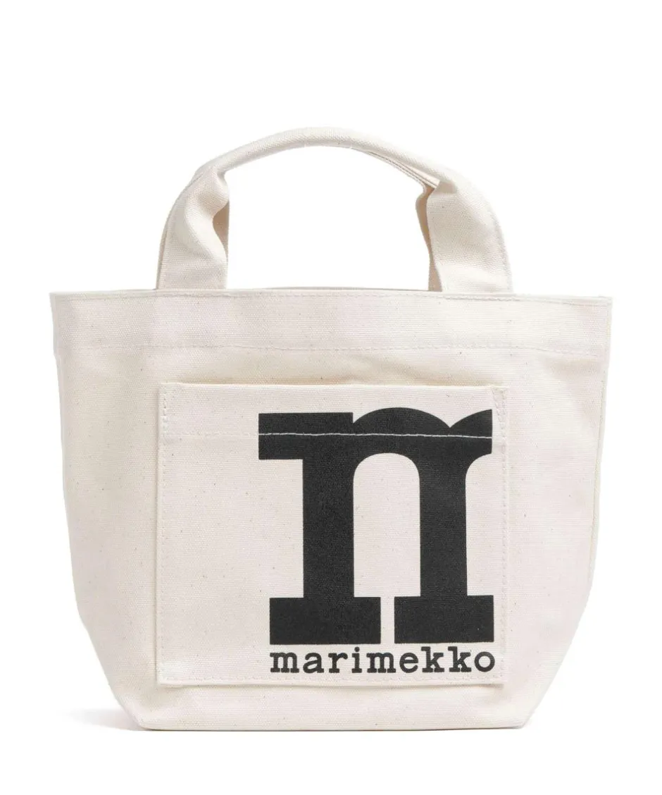 Marimekko Tote Bags|Handbags-Solid Mono Mini Handbag canvas