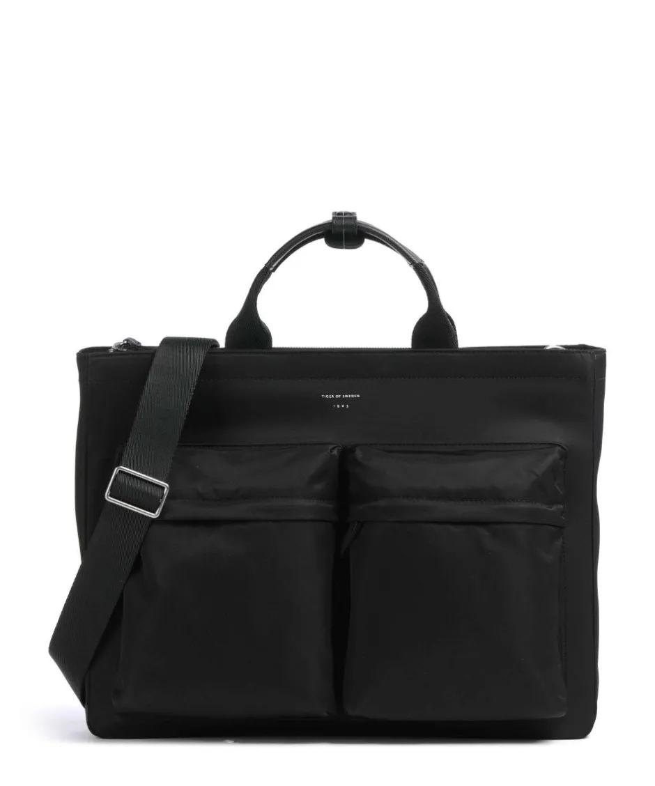 Tiger of Sweden Business- & Laptop Bags-Sonor Briefcase 15″ polyamide