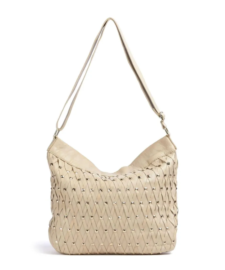 Depeche Shoulder Bags|Hobo Bags-Sophistication Hobo bag sheepskin leather