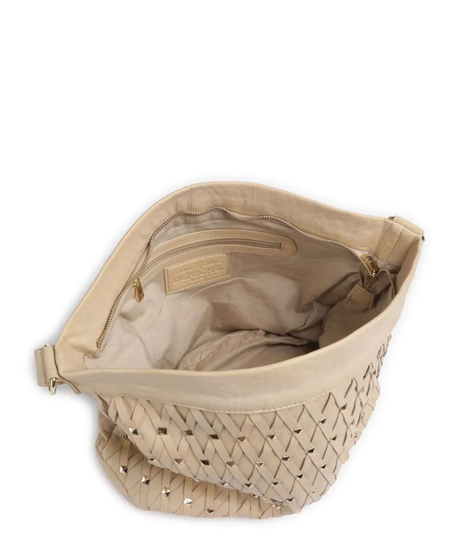 Depeche Shoulder Bags|Hobo Bags-Sophistication Hobo bag sheepskin leather