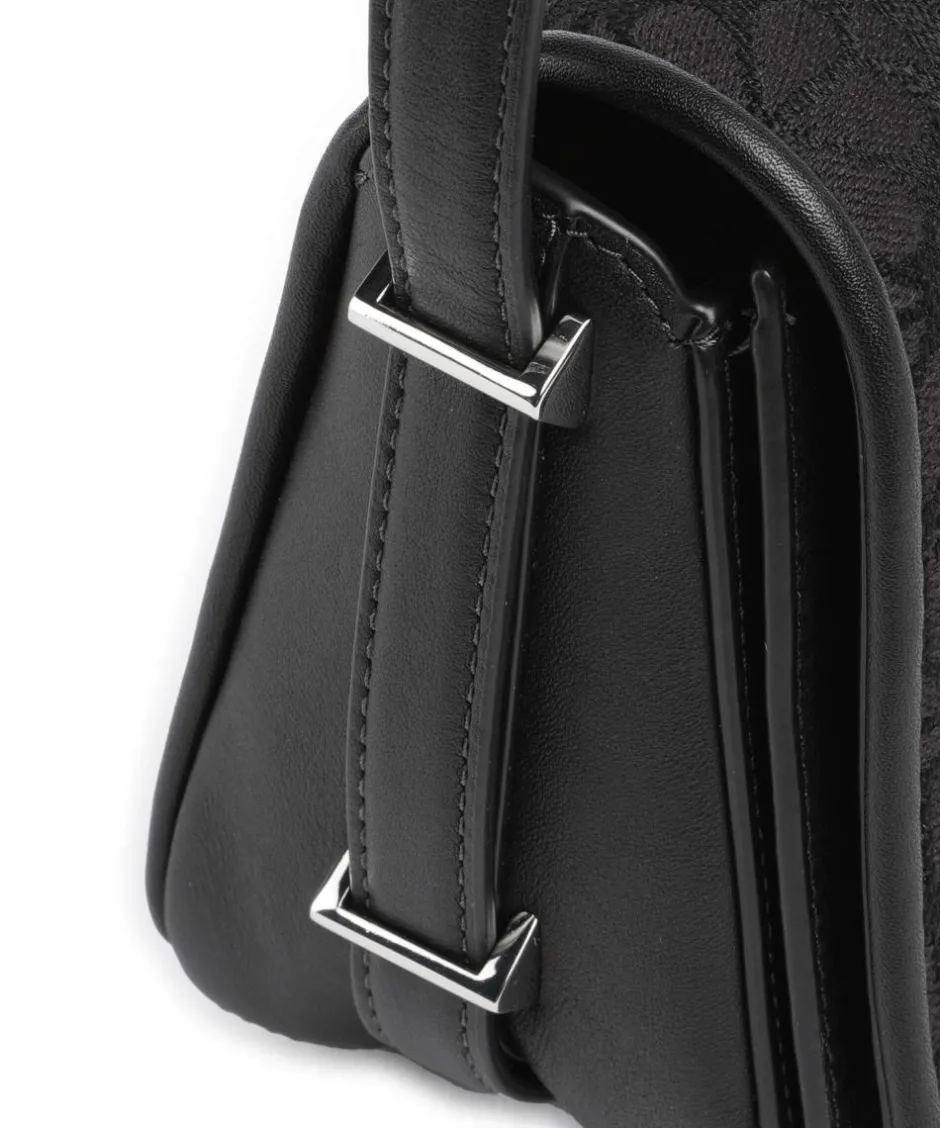 Kate Spade New York Crossbody Bags-Spade Flower Jacquard Crossbody bag fabric, fine grain cow leather