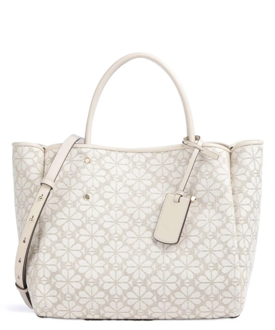 Kate Spade New York Tote Bags|Handbags-Spade Flower Jacquard Handbag canvas
