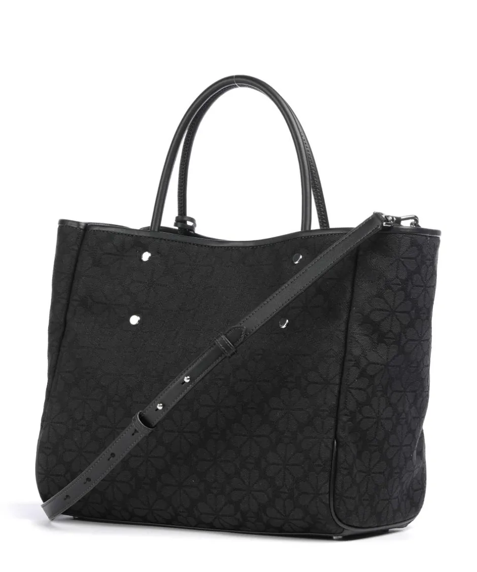 Kate Spade New York Tote Bags|Handbags-Spade Flower Jacquard Handbag canvas
