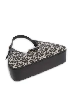 Kate Spade New York Shoulder Bags-Spade Flower Jacquard Shoulder bag fabric, fine grain cow leather