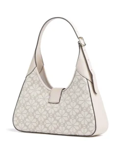 Kate Spade New York Shoulder Bags-Spade Flower Jacquard Shoulder bag fabric, fine grain cow leather