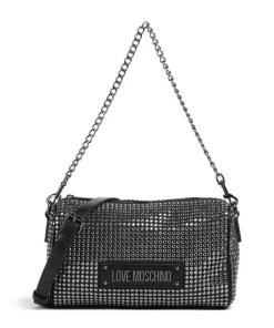 Love Moschino Clutch & Evening Bags|Shoulder Bags-Sparkling Shoulder bag fabric