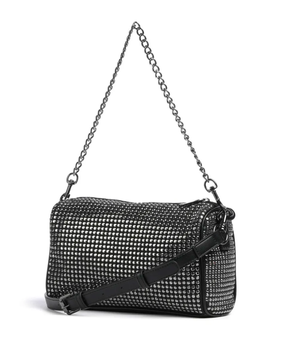 Love Moschino Clutch & Evening Bags|Shoulder Bags-Sparkling Shoulder bag fabric