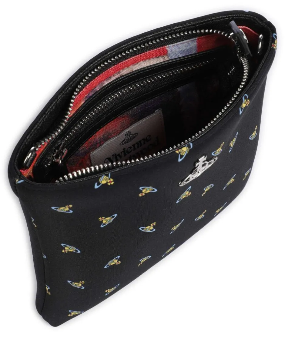 Vivienne Westwood Crossbody Bags-Squire Square Neoprene Printed Crossbody bag polyamide, polyester