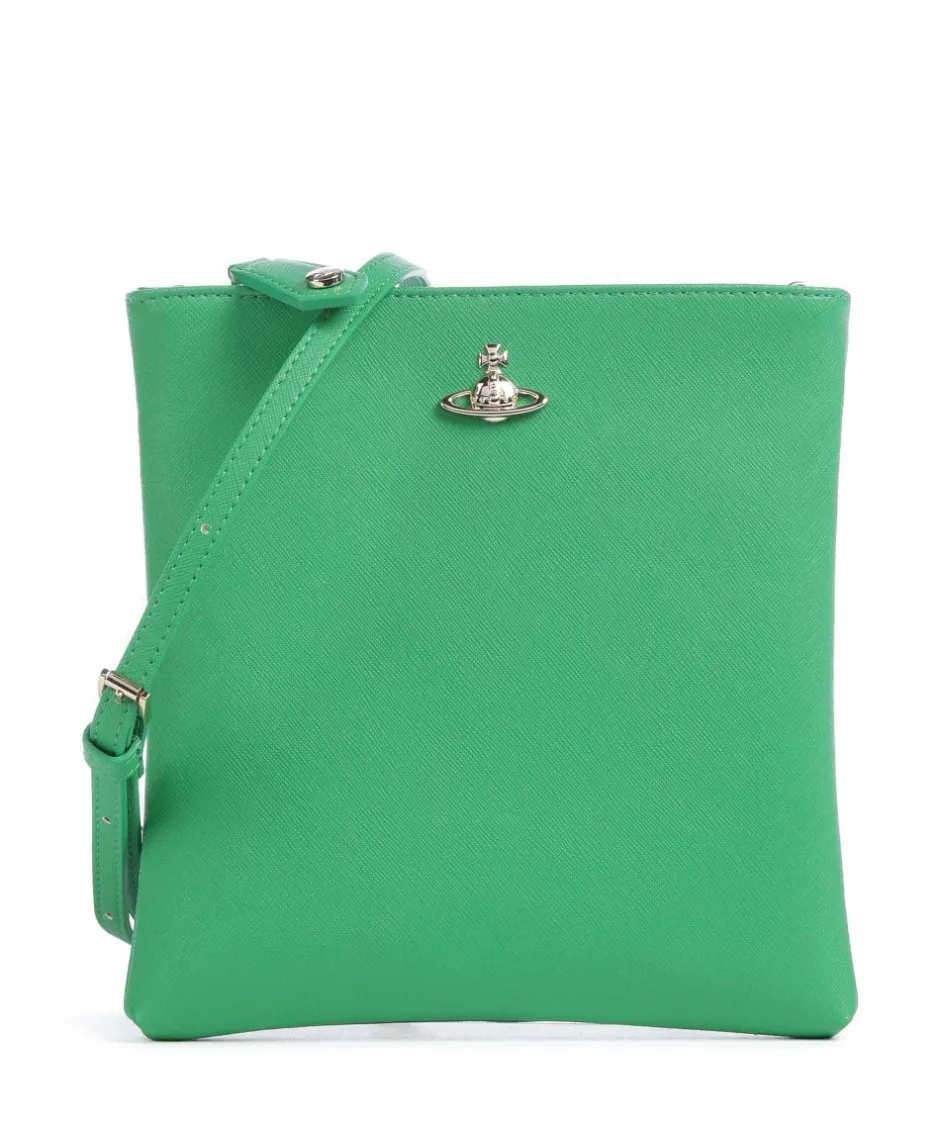 Vivienne Westwood Crossbody Bags-Squire Square Saffiano Bio Crossbody bag imitation leather
