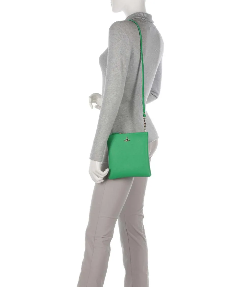 Vivienne Westwood Crossbody Bags-Squire Square Saffiano Bio Crossbody bag imitation leather