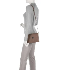 Maison Mollerus Crossbody Bags-Stampato Melide Crossbody bag grained calfskin