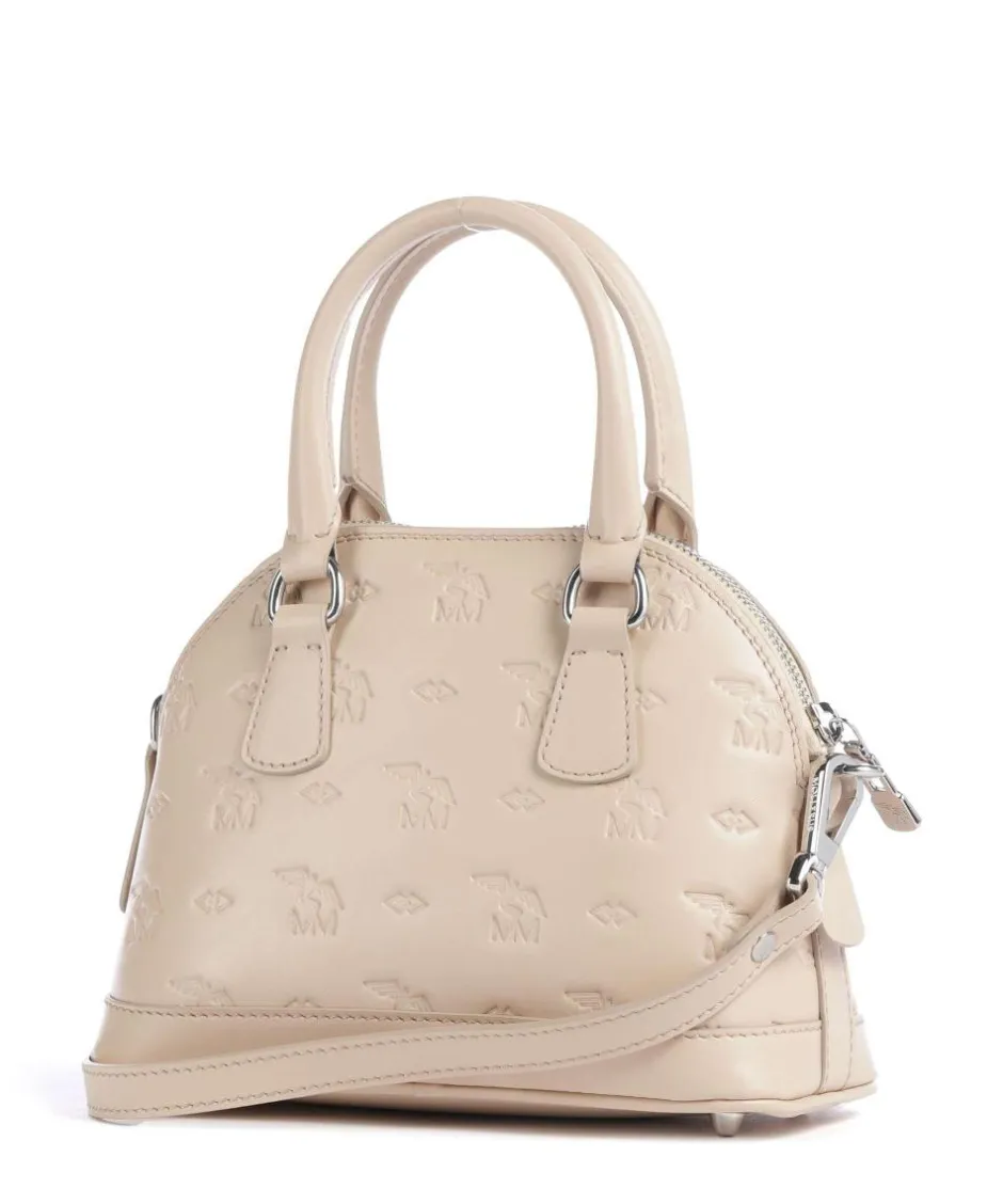 Maison Mollerus Handbags|Crossbody Bags-Stampato Oetwil Handbag canvas, calfskin