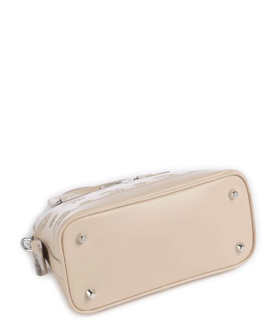 Maison Mollerus Handbags|Crossbody Bags-Stampato Oetwil Handbag canvas, calfskin
